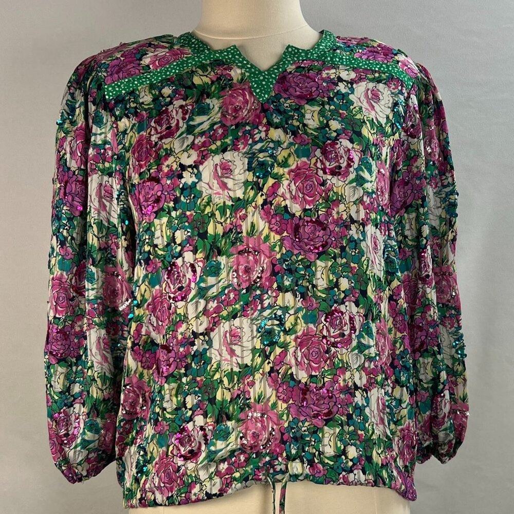 Diane Fres vintage top sz L